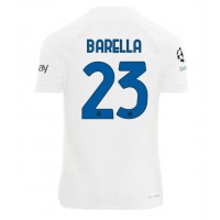 Inter Milan Nicolo Barella #23 Replika Bortatröja 2023-24 Kortärmad